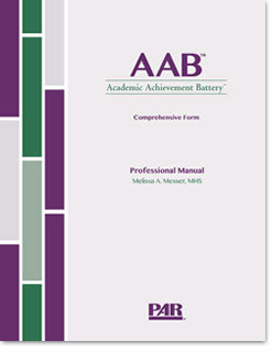 Photo of Academic Achievement Battery | AAB Comprehensive Form