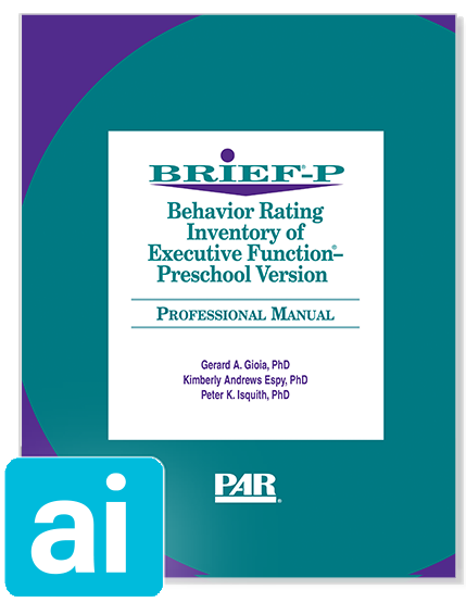 BRIEF-P Professional Manual Cover