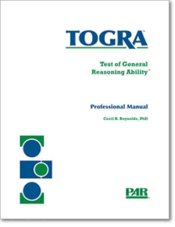 Photo of Test of General Reasoning Ability ™ | TOGRA | PAR